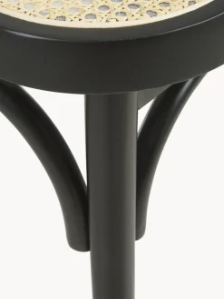 Westwing Collection Banco madera con tejido vienés Franz