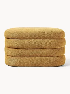 Westwing Collection Banco pequeño tapizado con espacio de almacenamiento Alto^ Bancos|Bancos