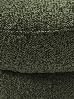 Westwing Collection Banco tapizado en tejido bouclé Alto