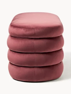 Westwing Collection Banco tapizado en terciopelo con espacio de almacenaje Alto^ Bancos|Bancos