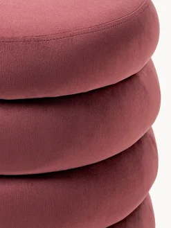 Westwing Collection Banco tapizado en terciopelo con espacio de almacenaje Alto^ Bancos|Bancos