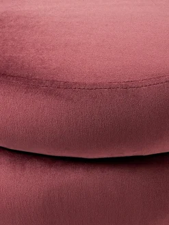 Westwing Collection Banco tapizado en terciopelo con espacio de almacenaje Alto^ Bancos|Bancos