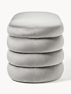 Westwing Collection Banco tapizado en terciopelo con espacio de almacenaje Alto^ Bancos|Bancos