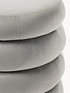 Westwing Collection Banco tapizado en terciopelo con espacio de almacenaje Alto^ Bancos|Bancos