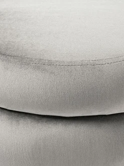 Westwing Collection Banco tapizado en terciopelo con espacio de almacenaje Alto^ Bancos|Bancos