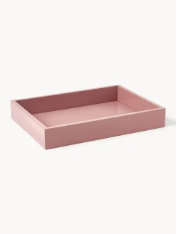 Westwing Collection Bandeja brillante Hayley, 33 cm^ Jarrones|Bandejas Decorativas