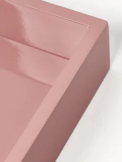 Westwing Collection Bandeja brillante Hayley, 33 cm^ Jarrones|Bandejas Decorativas