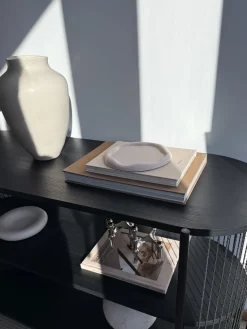 Noma Studio Bandeja decorativa artesanal Cloud^ Jarrones|Bandejas Decorativas