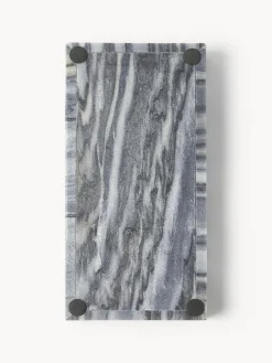 Westwing Collection Bandeja decorativa pequeña de mármol Venice^ Jarrones|Bandejas Decorativas