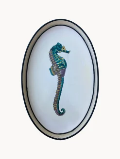 Les Ottomans Bandeja decorativa pintada a mano Fauna