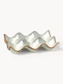 Broste Copenhagen Bandeja para huevos artesanal Nordic Sand