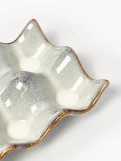 Broste Copenhagen Bandeja para huevos artesanal Nordic Sand