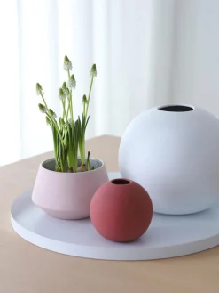 Cooee Design Bandeja redonda decorativa Circle, Ø 40 cm^ Bandejas Decorativas|Jarrones