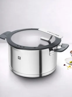 ZWILLING Batería de cocina de acero inoxidable Simplify, 4 pzas.^ Ollas|Ollas