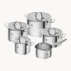 ZWILLING Batería de cocina de acero inoxidable TrueFlow, 5 pzas.