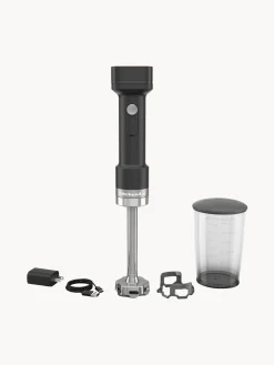 KitchenAid Batidora de mano con batería recargable Go Cordless, portátil