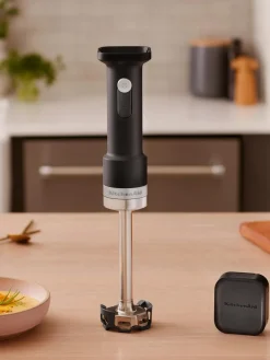 KitchenAid Batidora de mano con batería recargable Go Cordless, portátil