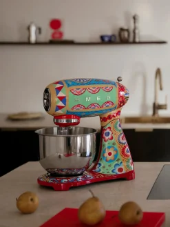 Smeg Batidora de pie Dolce & Gabbana - Sicily Is My Love
