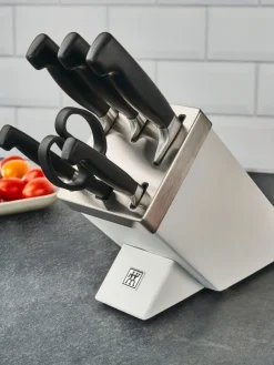 ZWILLING Bloque de cuchillos autoafilables Vier Sterne, 7 pzas.^ Cuchillos De Cocina Y Bloques|Cuchillos De Cocina
