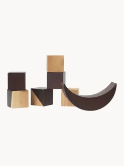 Niños Ferm Living Kids Bloques de construcción de madera de caucho Phase