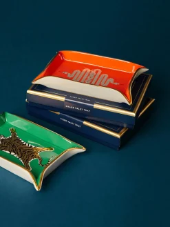 Jonathan Adler Bol de porcelana con oro