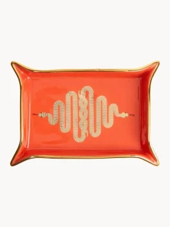 Jonathan Adler Bol de porcelana con oro