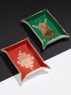 Jonathan Adler Bol de porcelana con oro