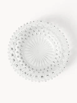 ANNA VON LIPA Bol de vidrio soplado Hobnail