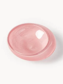 Westwing Collection Bol decorativo artesanal de vidrio Ashley