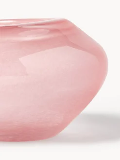 Westwing Collection Bol decorativo artesanal de vidrio Ashley