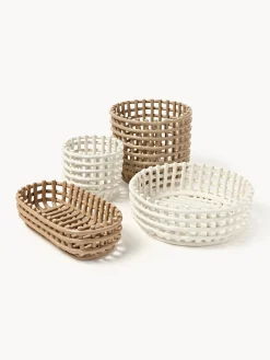 Ferm Living Bol decorativo artesanal de cerámica Centrepiece^ Jarrones|Cuencos Decorativos