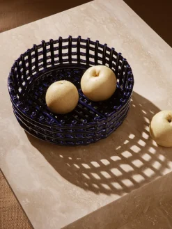 Ferm Living Bol decorativo artesanal de cerámica Centrepiece^ Cuencos Decorativos|Decoración