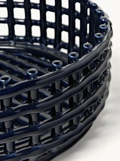 Ferm Living Bol decorativo artesanal de cerámica Centrepiece^ Cuencos Decorativos|Decoración