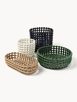 Ferm Living Bol decorativo artesanal de cerámica Centrepiece^ Cuencos Decorativos|Decoración