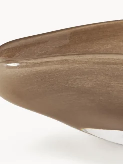 Westwing Collection Bol decorativo artesanal de vidrio Ashley