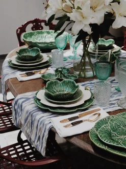 BORDALLO PINHEIRO Bol pintado a mano Cabbage, 2 uds.