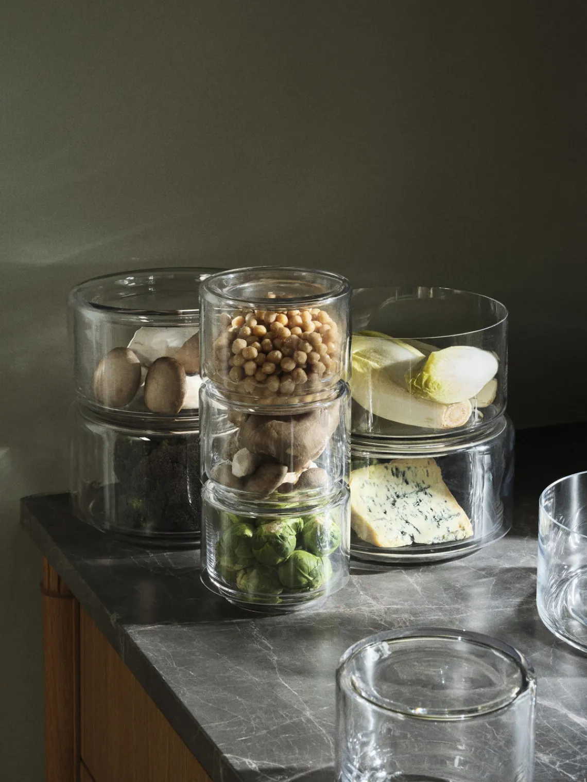 Broste Copenhagen Botes de vidrio soplados Sylvia, 4 uds.