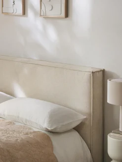 Westwing Collection Cabecero tapizado Kamila, para montaje en pared^ Cabeceros De Cama