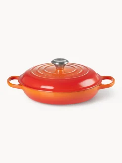 LE CREUSET Cacerola baja de hierro fundido Signature Collection