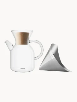 Eva Solo Cafetera de vidrio borosilicato Cary, 2 uds.