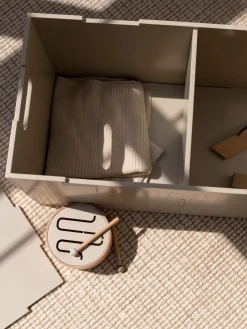 Nofred Caja de madera Cube^Niños Decoración Infantil|Cestas Y Cajas