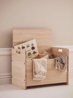 Kid's Concept Caja de madera de haya Saga^Niños Decoración Infantil|Cestas Y Cajas