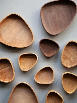 Lind DNA Caja de madera de roble Curve^ Almacenaje De Cocina