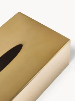 Westwing Collection Caja de pañuelos de metal Halston^ Accesorios De Baño|Jarrones