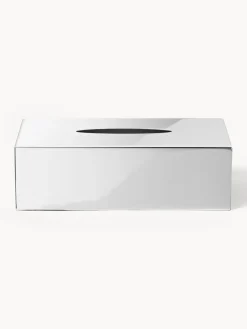 Westwing Collection Caja de pañuelos de metal Halston^ Accesorios De Baño|Jarrones