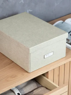 Bigso Box of Sweden Caja plegable Katia, 29 x 39 cm^ Cajas De Almacenaje|Jarrones