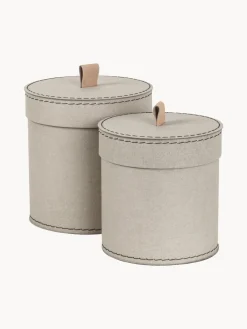 Bigso Box of Sweden Cajas de almacenaje Leonore, 2 uds.