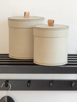 Bigso Box of Sweden Cajas de almacenaje Leonore, 2 uds.