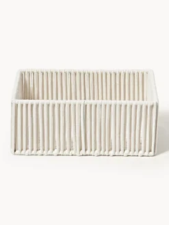 Westwing Collection Cajas de almacenamiento artesanales de cuerda Gabe, 3 uds.