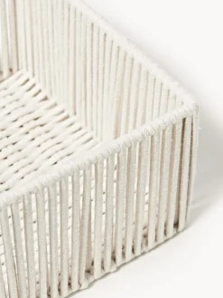 Westwing Collection Cajas de almacenamiento artesanales de cuerda Gabe, 3 uds.